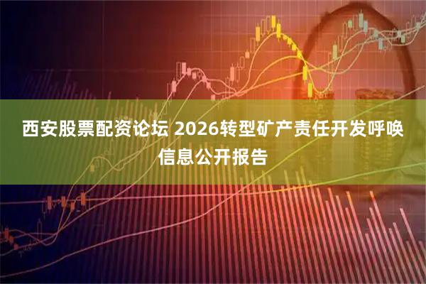 西安股票配资论坛 2026转型矿产责任开发呼唤信息公开报告
